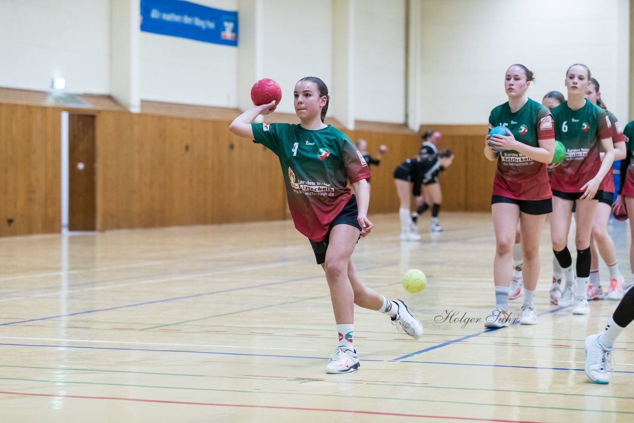 Bild 103 - wCJ TSV Ellerau - HSG Kremperheide/Muensterdorf : Ergebnis: 22:20